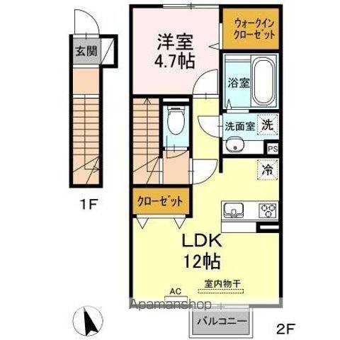 DーROOM葛原の間取り写真