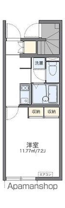 レオネクスト泉野[1K/23.61m2]の間取図