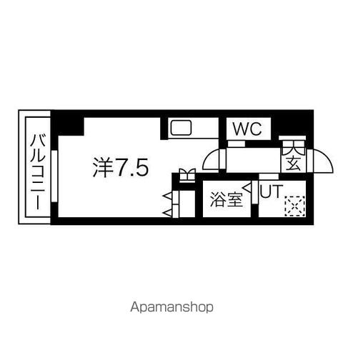 アルファスクエア北15条の間取り写真