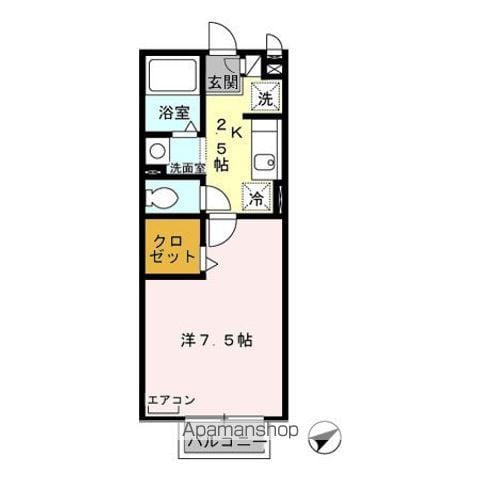 マーサ・クレスト IIIの間取り写真