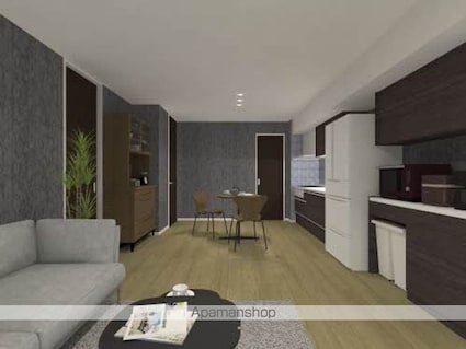 Ｋａｎｏｎ岩崎[1LDK/55.65m2]のリビング・居間