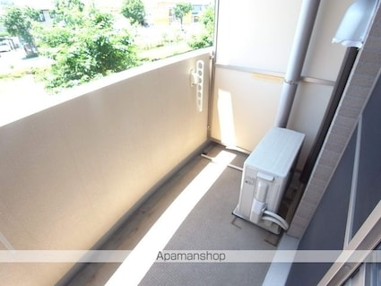 コンフォール左入[1K/28.5m2]のバルコニー