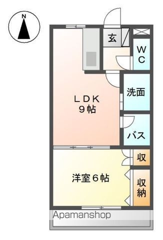フォレスト石原の間取り写真