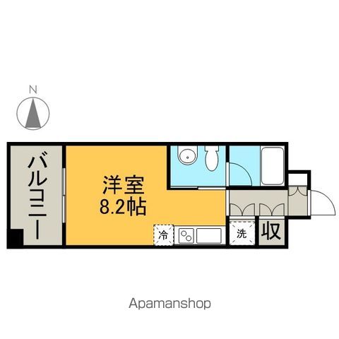 白川公園パークマンションの間取り写真