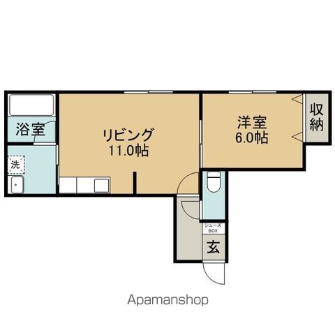 エスパニア砂川Iの間取り写真