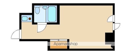 グランドハウスシャンティ[1R/14.2m2]の間取図