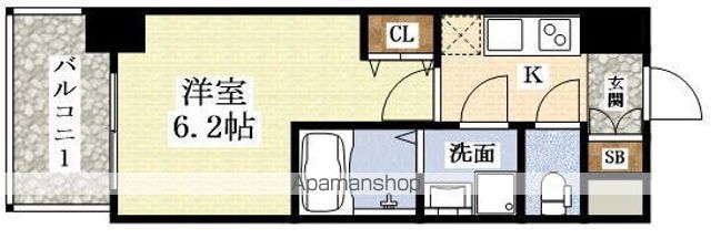 S−RESIDENCE新大阪WESTの間取り写真
