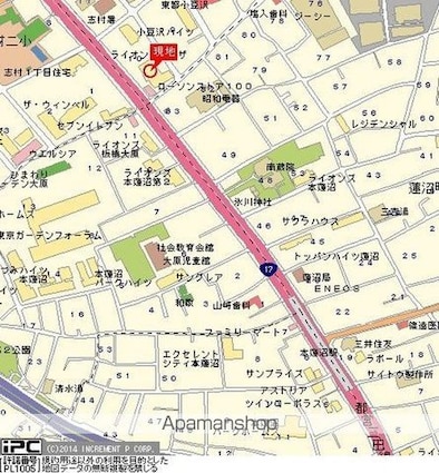 ライオンズプラザ本蓮沼[1K/19.04m2]の周辺