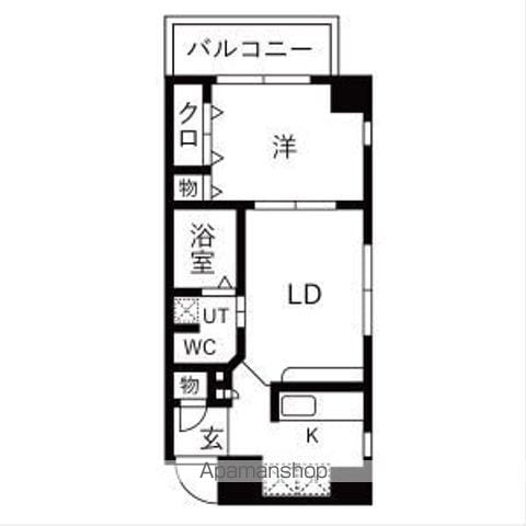 アドーラブル船場の間取り写真