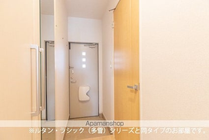 カレント　柳原Ａ[1R/36.41m2]の玄関