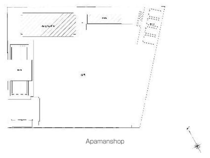 ロイヤルカーサ千種[1K/35.52m2]の配置図