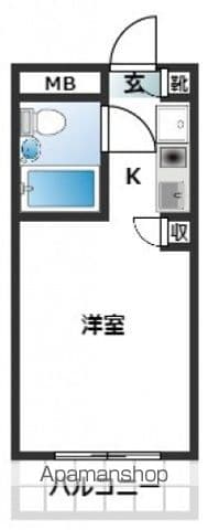 スカイコート白楽B号棟の間取り写真