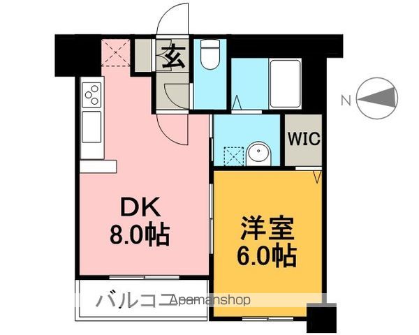 クラッセ大通り東の間取り写真