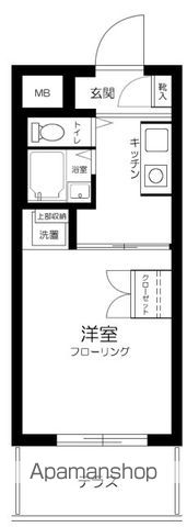 【ハイタウン多摩川ナンバー２の間取り】