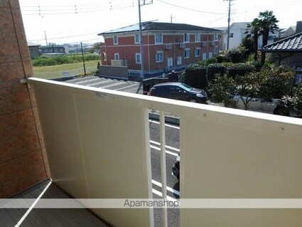 茨城県土浦市中[2LDK/64.43m2]のバルコニー