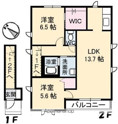 ヒルリッジの間取り写真