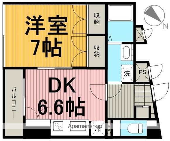ポポラーレイワイの間取り写真