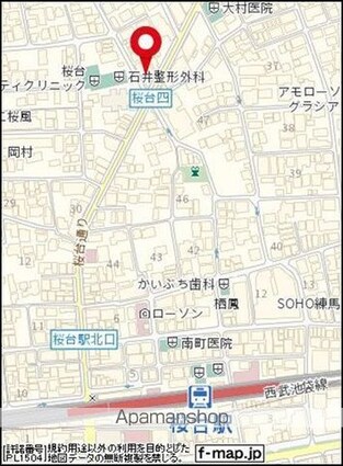 マートルコート桜台[1R/23.38m2]の周辺9
