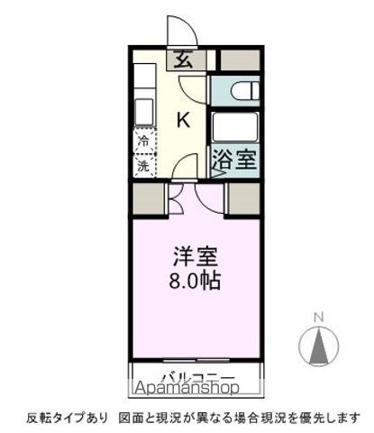 コーポビックヒルズの間取り写真