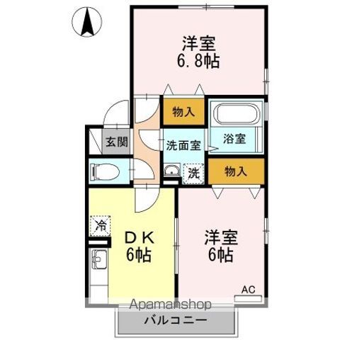 リビングタウン今里 C棟の間取り写真