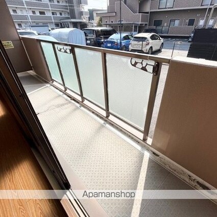 滋賀県野洲市市三宅[2LDK/52.94m2]のバルコニー