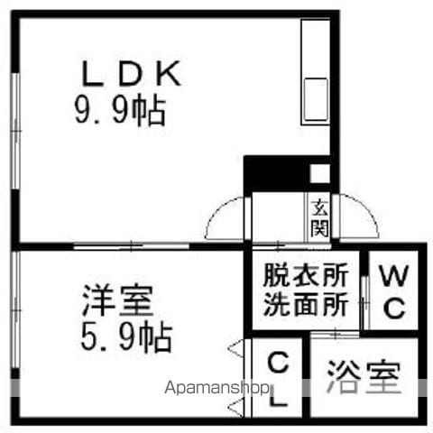 ハイツリッチの間取り写真