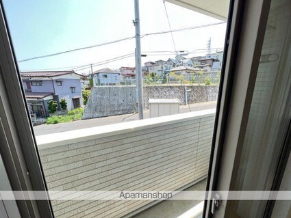 トゥールビヨン　Ａ[1R/30m2]のバルコニー