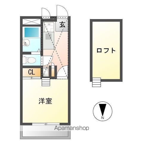 カーサ曽池町の間取り写真