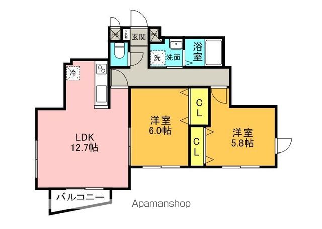 ファミリーコート新札幌の間取り写真