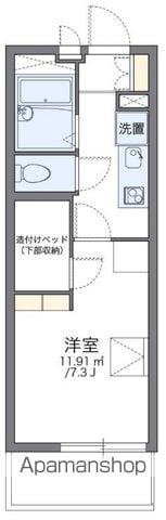 レオパレス言問の間取り写真
