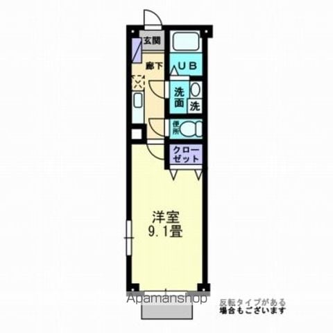 セントラル五月の間取り写真