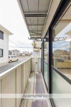 アルカディア屋島Ａ・Ｂ[1LDK/46.08m2]のバルコニー