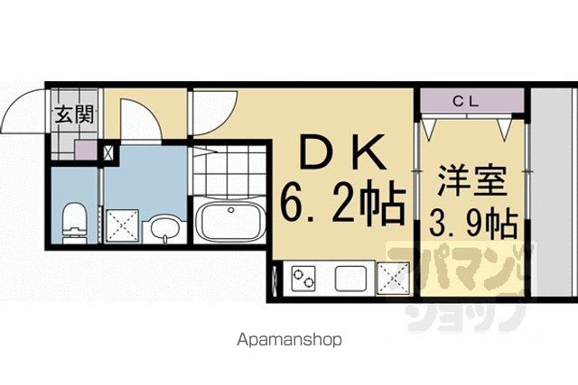 ARCA桂川の間取り写真