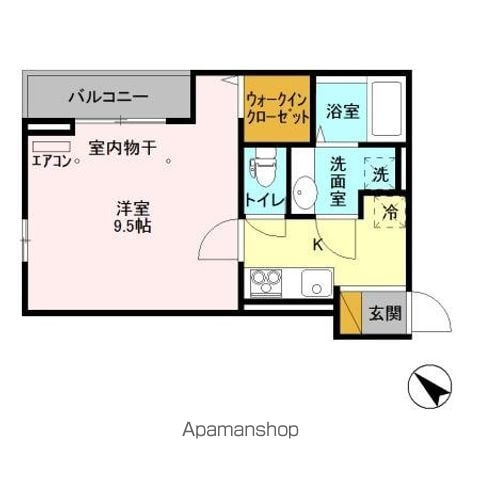 ウィン行徳の間取り写真