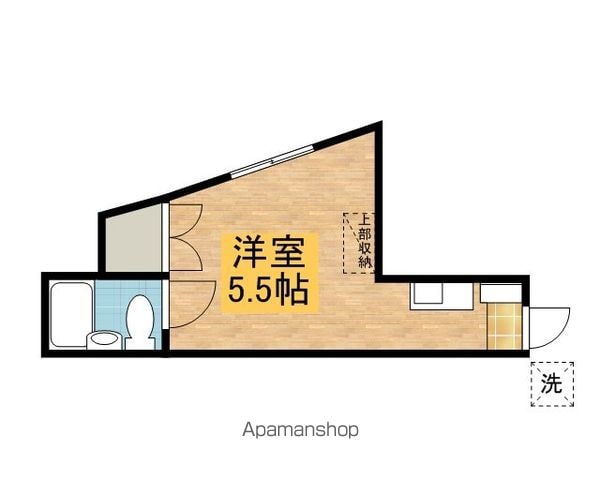 コーポ緑川の間取り写真