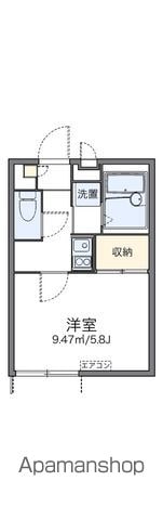 レオパレス住吉５ 104 ｜ 福岡県福岡市博多区住吉５丁目13-11（賃貸アパート1K・1階・19.87㎡） その2