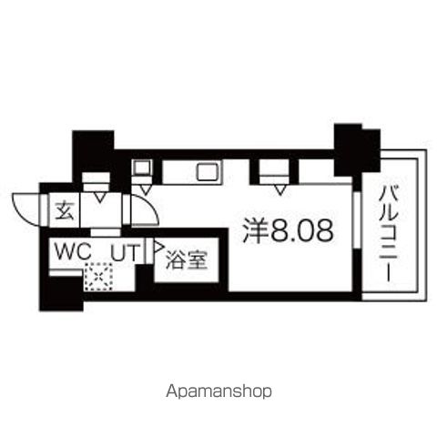 パシフィックタワー札幌の間取り写真