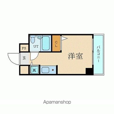 【日野市日野本町のマンションの間取り】