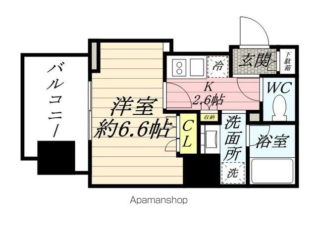 スタイリオ蒲田の間取り写真
