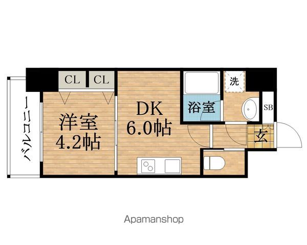 スプランディッド安土町の間取り写真