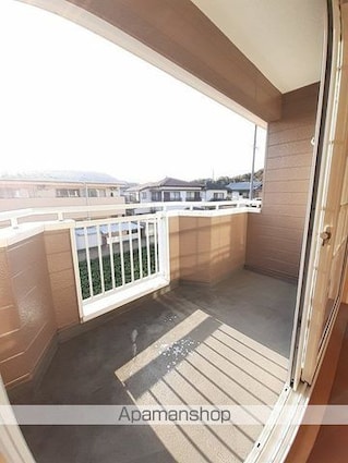 フィールドビーチ１[2DK/66m2]のバルコニー