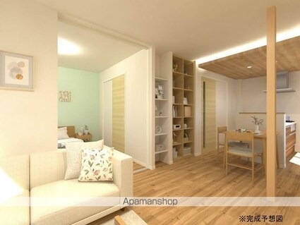 フォーレス２１　Ｂ棟[1LDK/43.75m2]のリビング・居間