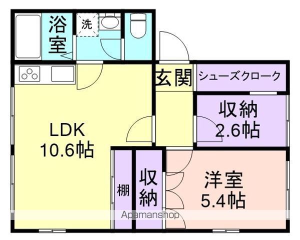 ラ．サルデーヌの間取り