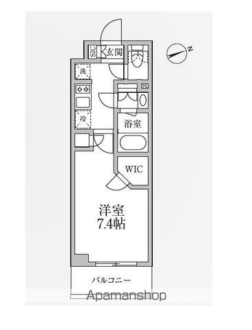 レジディア新御徒町IIの間取り写真