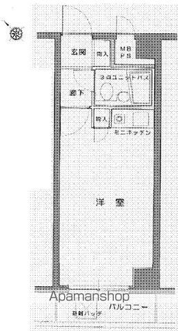 ライオンズマンション三鷹台の間取り写真