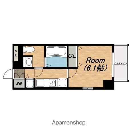 プレサンス松屋町グレースの間取り写真