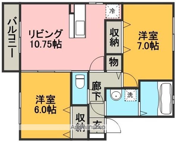 メゾン・ラフィーネの間取り写真