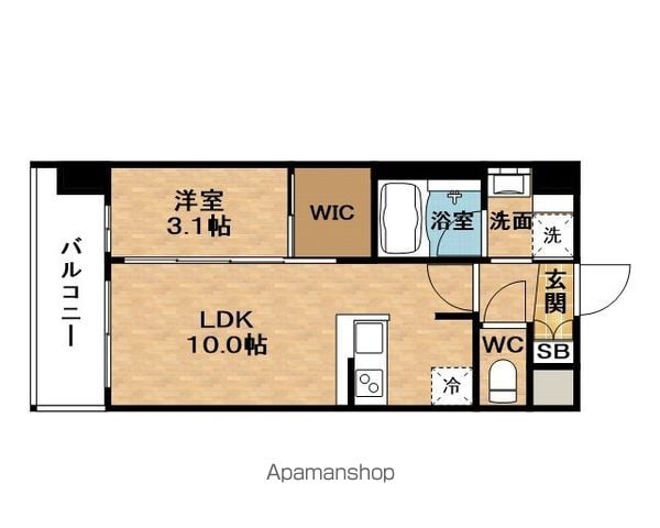 URBANGRANDESHINOSAKAの間取り写真