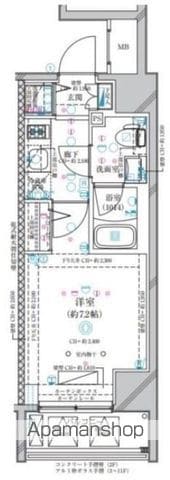 ディアレイシャス横浜吉野町の間取り写真