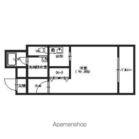 英町グランデの間取り写真